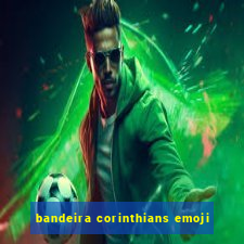 bandeira corinthians emoji